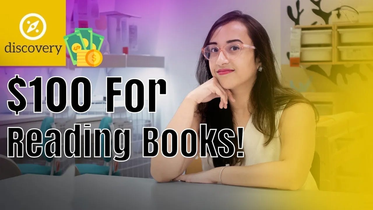 Make $100 By Reading Free Books. Here’s How.